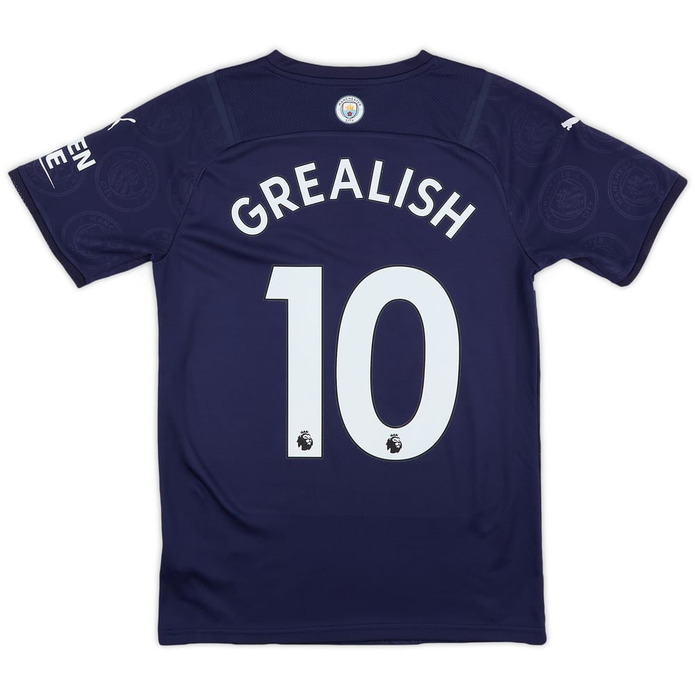 2021-22 Manchester City Third Shirt Grealish #10 - 9/10 - (S)