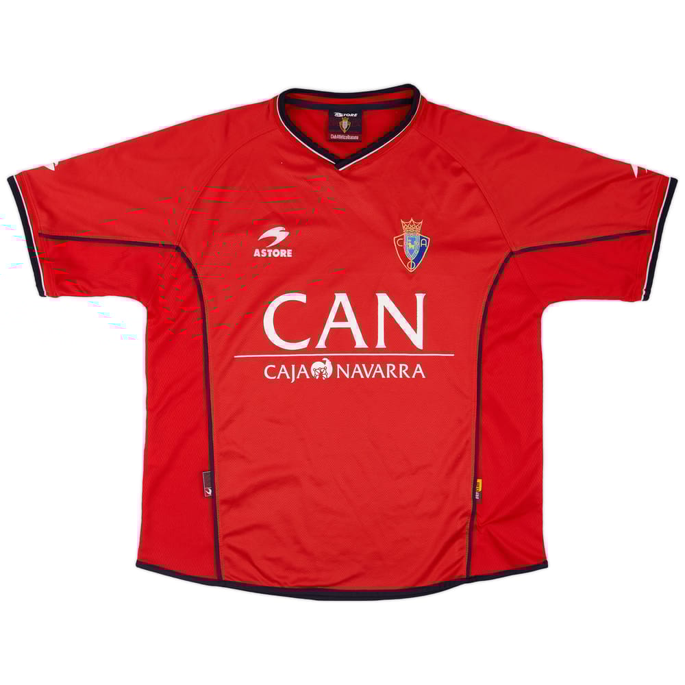 2002-03 Osasuna Home Shirt - 8/10 - (L)