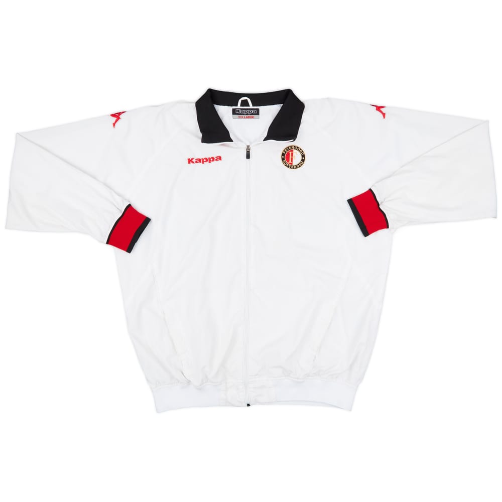 2007-08 Feyenoord Kappa Track Jacket - 8/10 - (3XL)