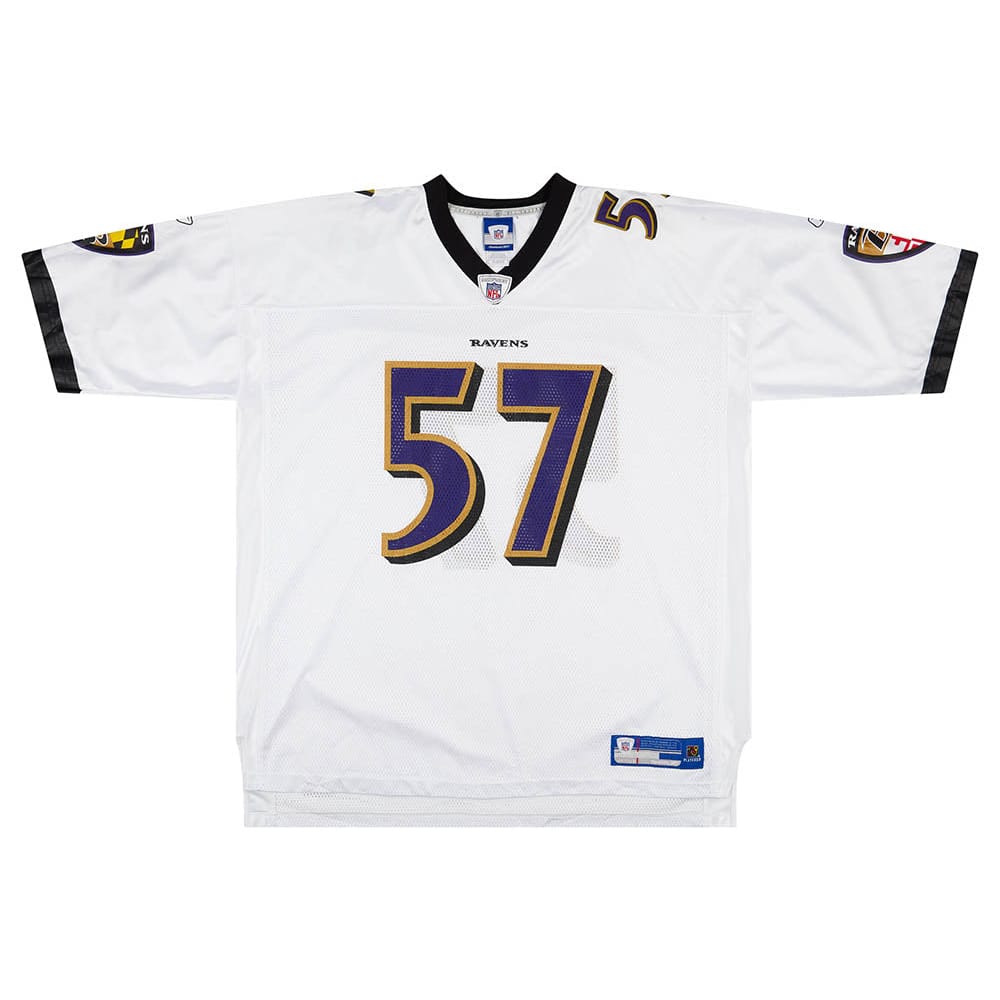 2005-06 Baltimore Ravens Scott #57 Reebok On Field Jersey (Away) XXL