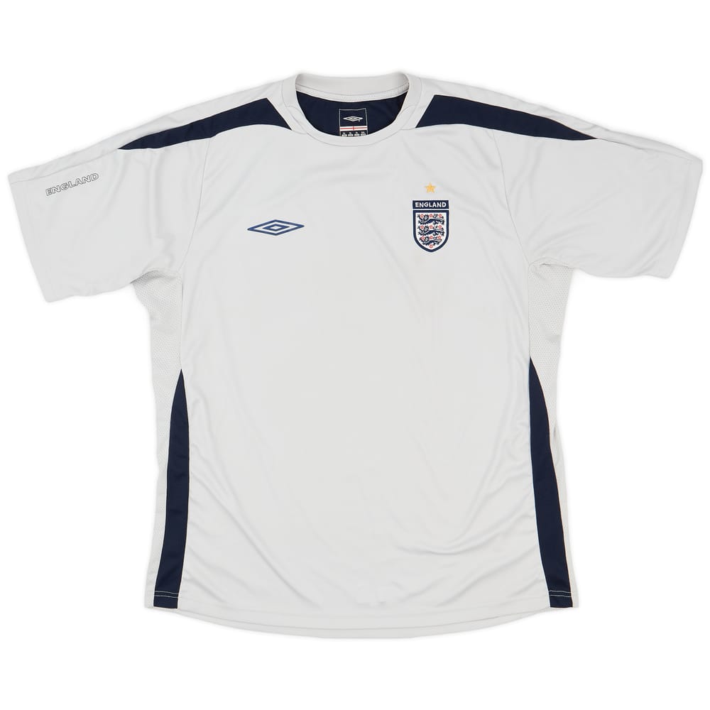 2004-05 England Umbro Training Shirt - 9/10 - (XL)