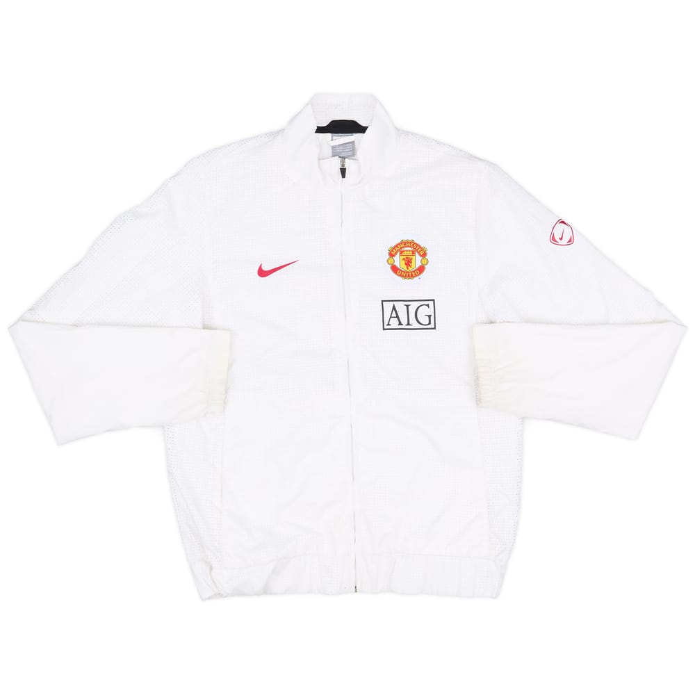 2009-10 Manchester United Nike Track Jacket - 8/10 - (M)