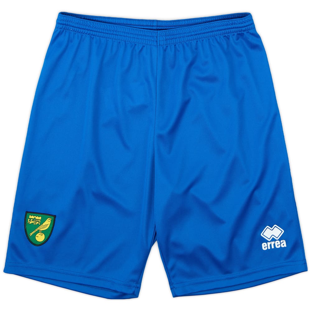 2015-16 Norwich Errea Training Shorts - As New