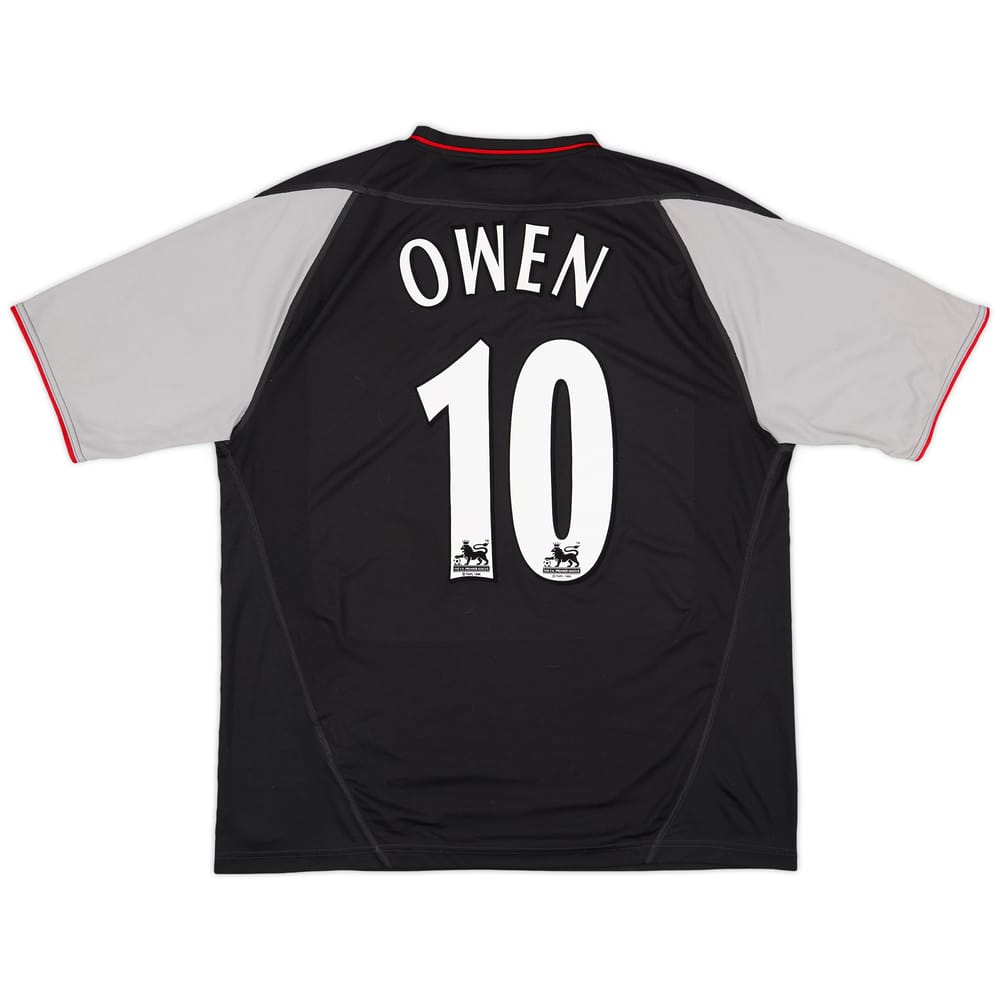 2002-04 Liverpool Away Shirt Owen #10 - 9/10 - (L)