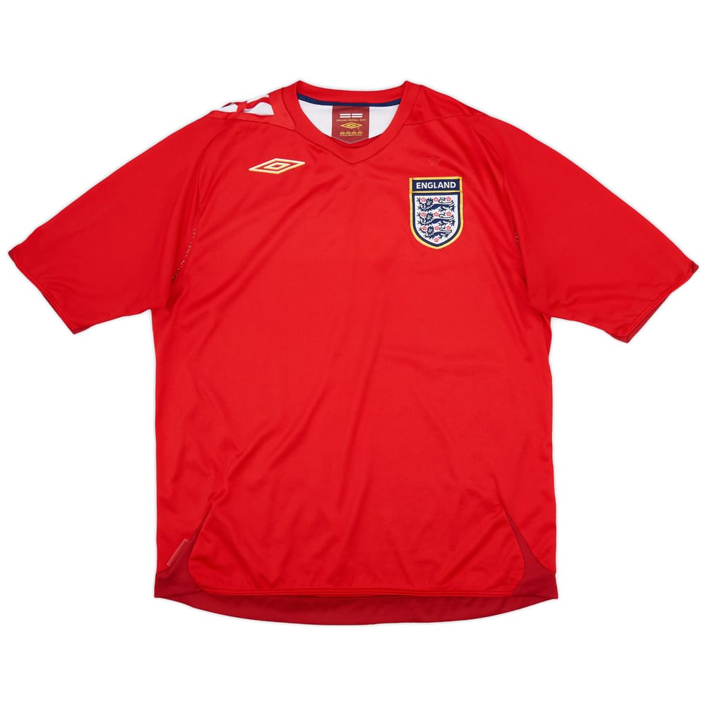 2006-08 England Away Shirt - 6/10 - (XL)