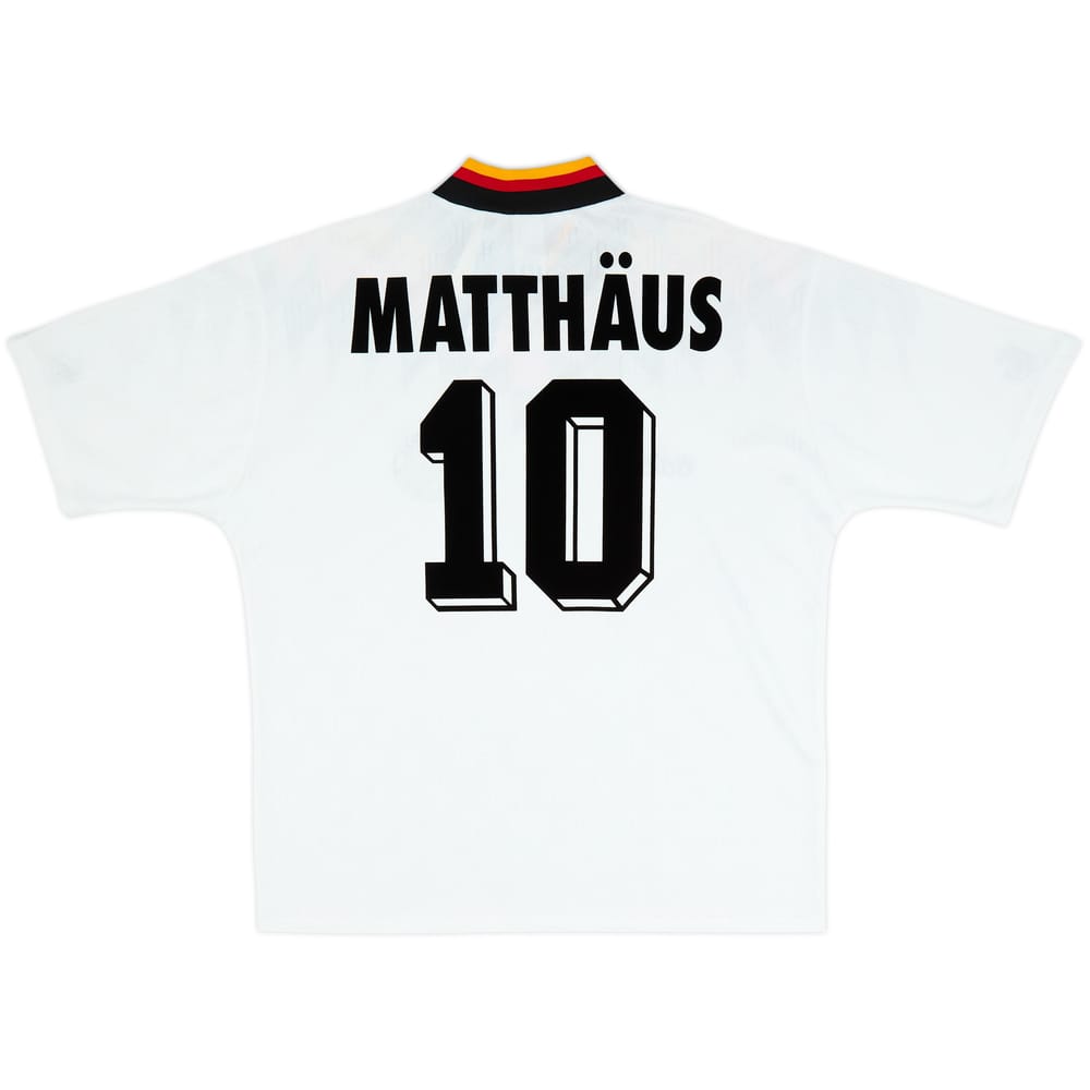 1994 Germany adidas Originals Reissue Home Shirt Matthaus #10