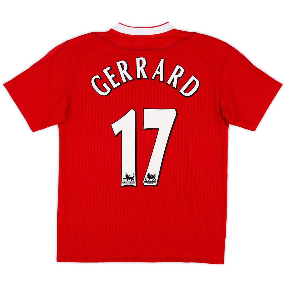 2002-04 Liverpool Home Shirt Gerrard #17 - 10/10 - (M)