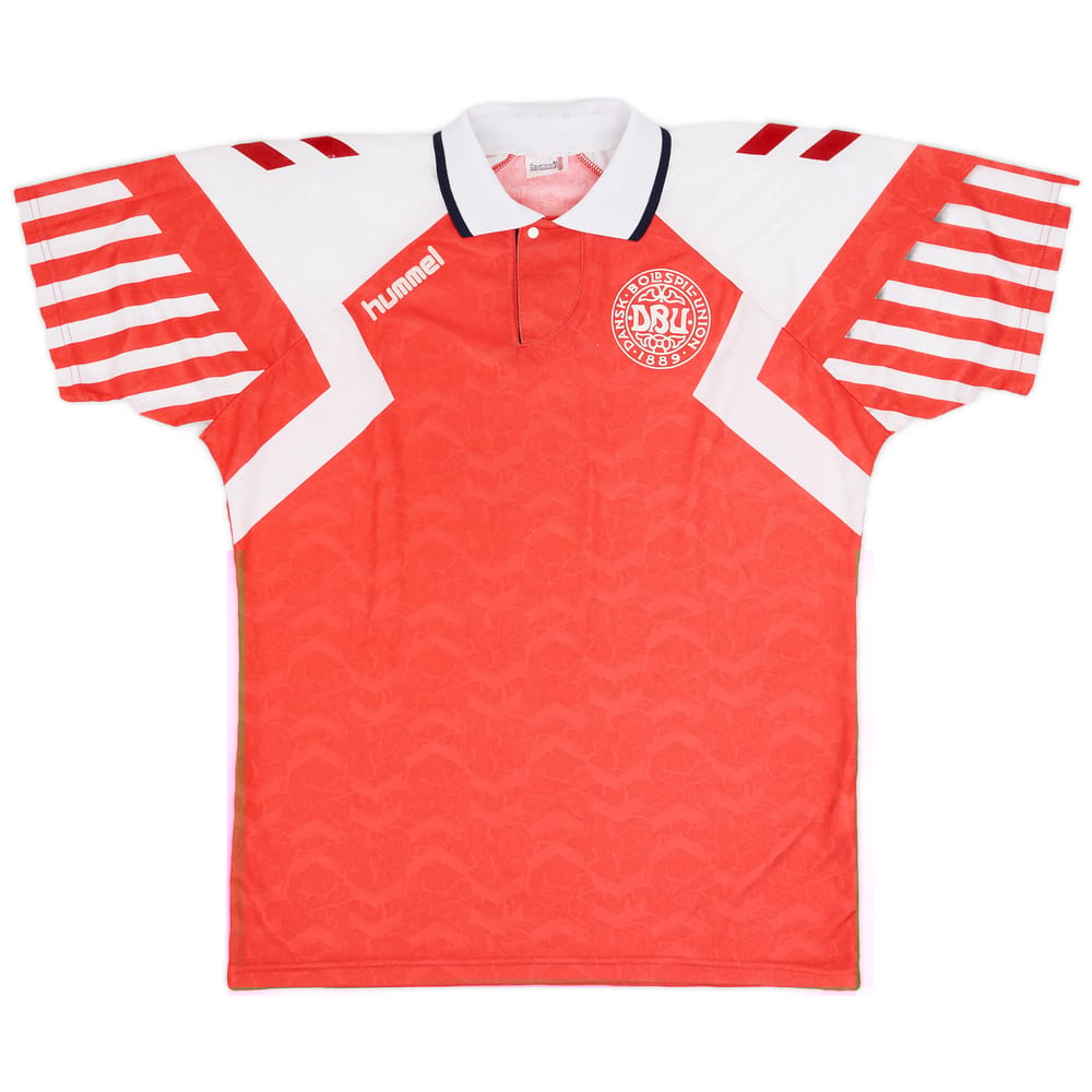 1992-93 Denmark Home Shirt - 8/10 - (L)