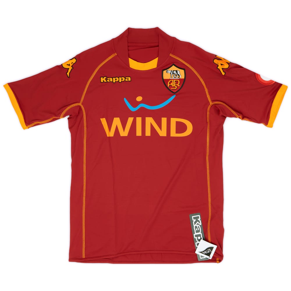 2008-09 Roma Home Shirt (S)