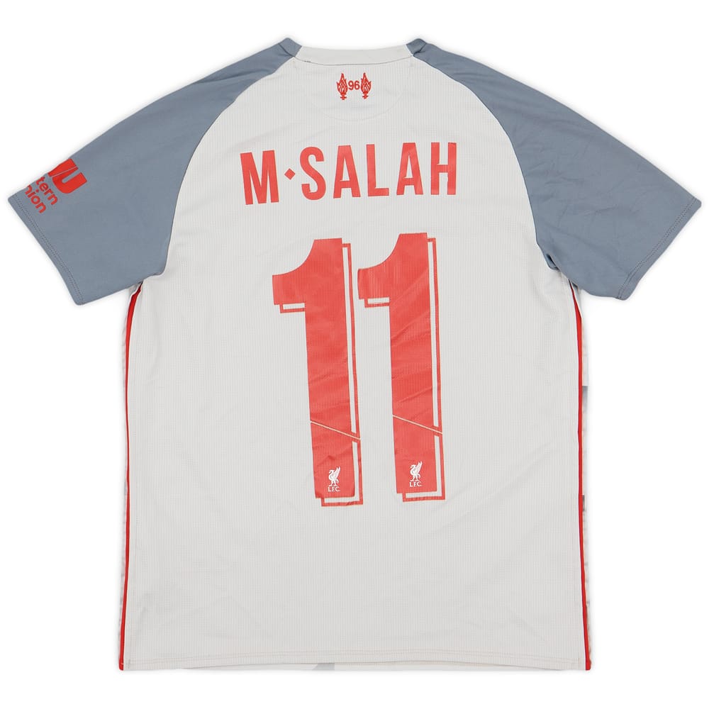 2018-19 Liverpool Third Shirt Salah #11 - 9/10 - (L.Boys)