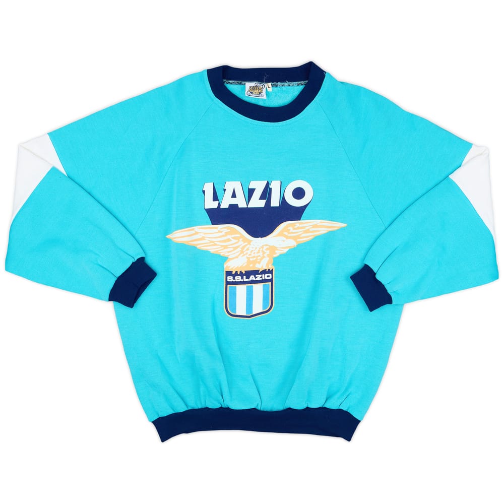1990-91 Lazio Le Felpe Dei Grandi Club Sweat Top - 10/10 - (L)