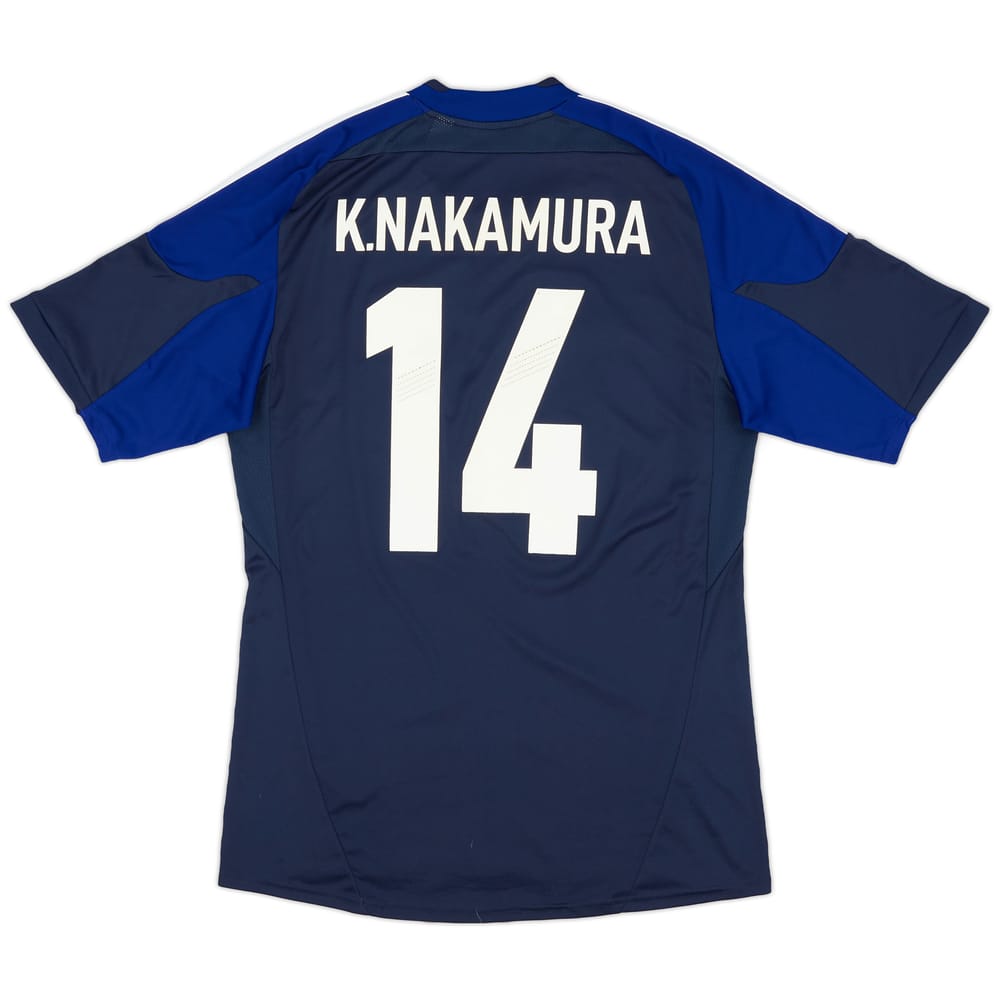 2012-13 Japan Home Shirt K.Nakamura #14 - 6/10 - (M)