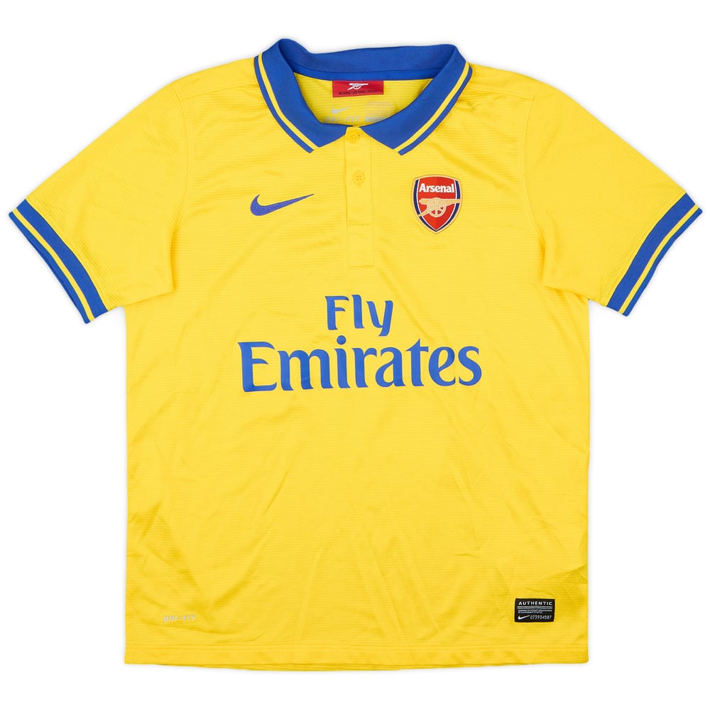 2013-14 Arsenal Away Shirt - 8/10 - (L.Boys)