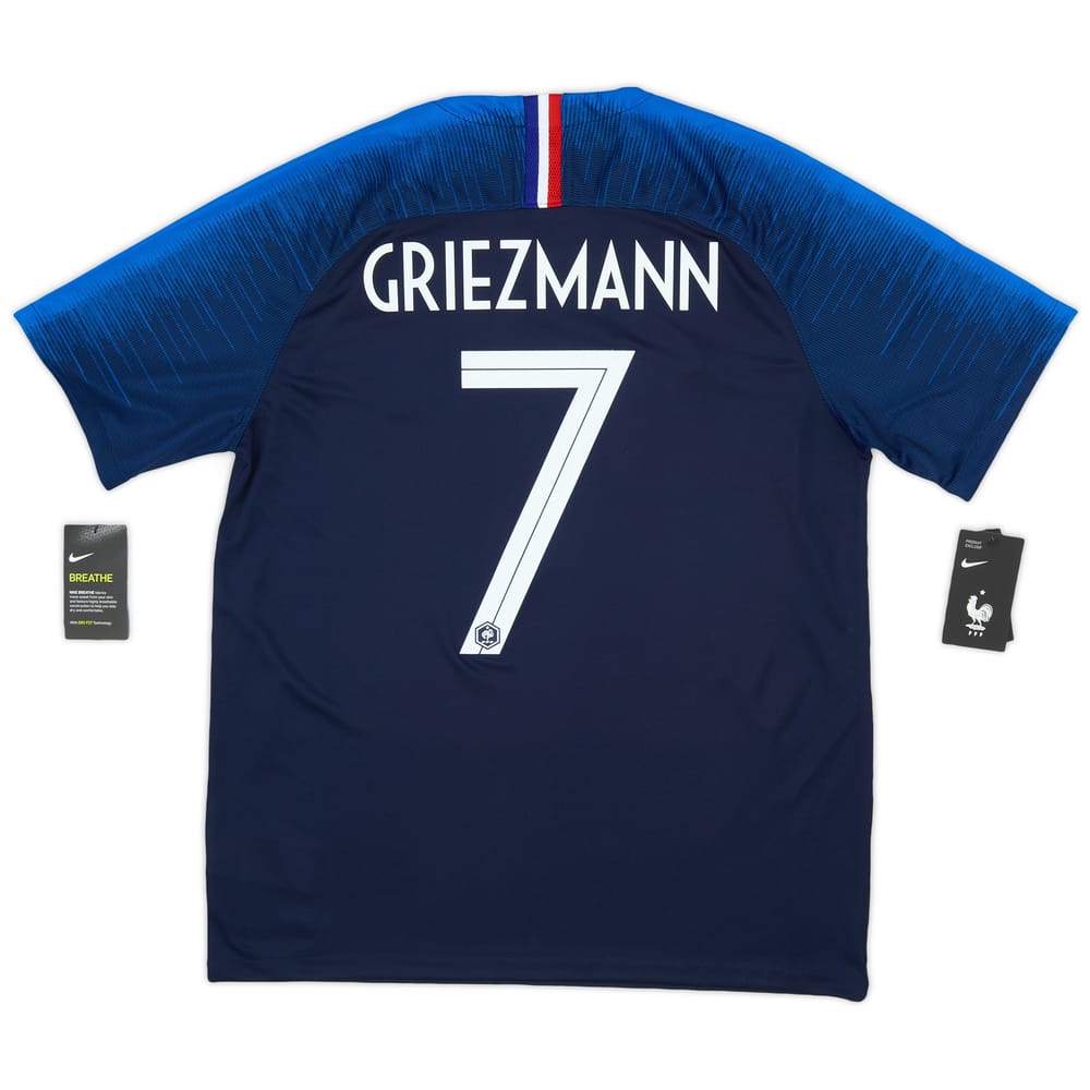 2018 France Home Shirt Griezmann #7 (L)