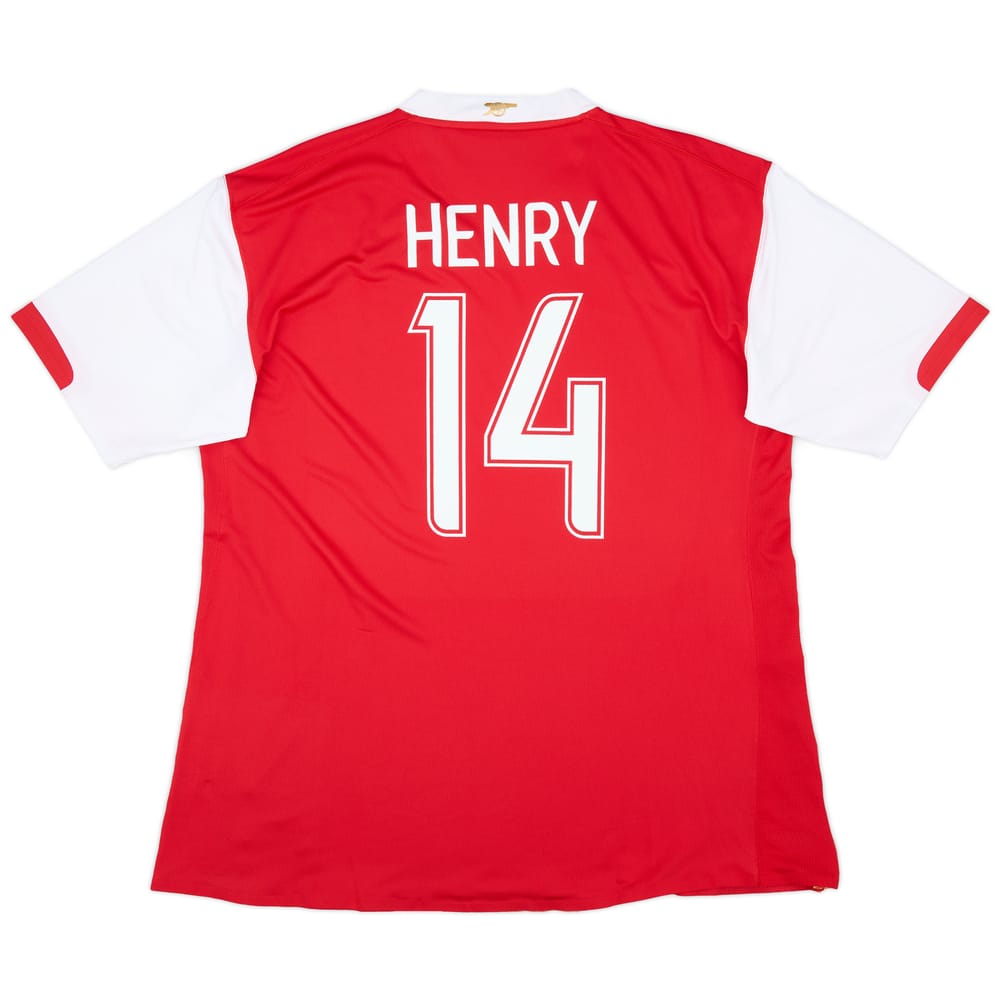 2006-08 Arsenal European Player Issue Home Shirt Henry #14 - 9/10 - (XXL)
