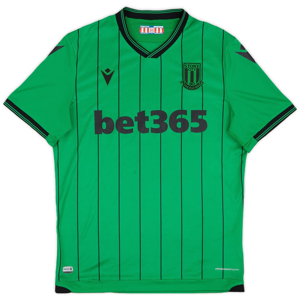 2021-22 Stoke City Away Shirt - 9/10 - (S)
