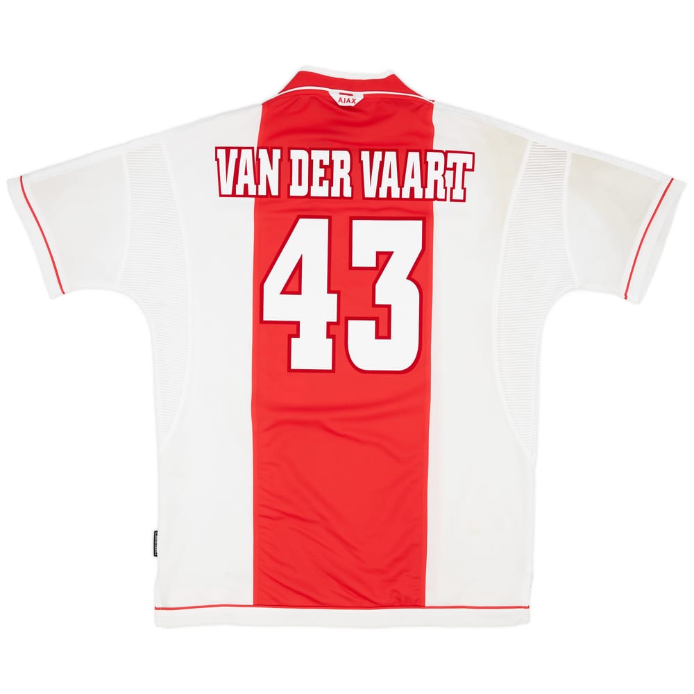 1999-00 Ajax Home Shirt Van Der Vaart #43 (XL)