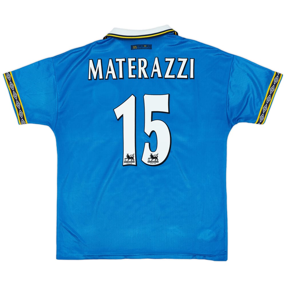 1997-99 Everton Home Shirt Materazzi #15 - 7/10 - (XL)
