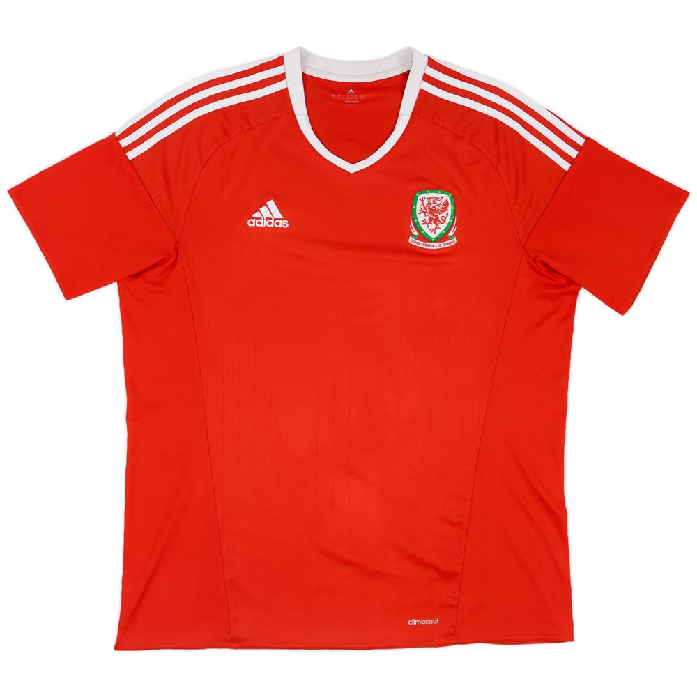 2016-17 Wales Home Shirt - 6/10 - (XL)