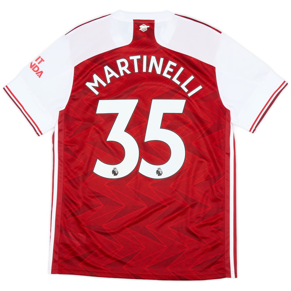 2020-21 Arsenal Home Shirt Martinelli #35 (L)