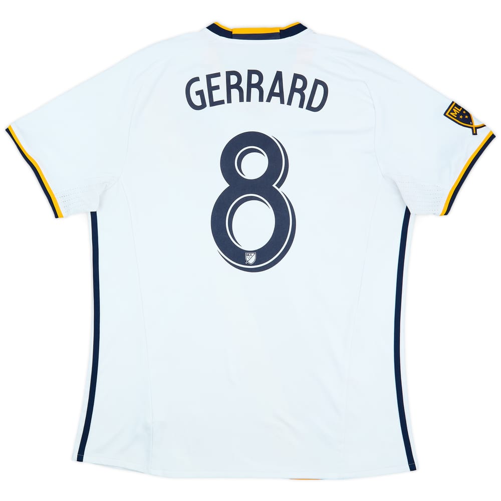 2016-17 LA Galaxy Home Shirt Gerrard #8 - 8/10 - (L)