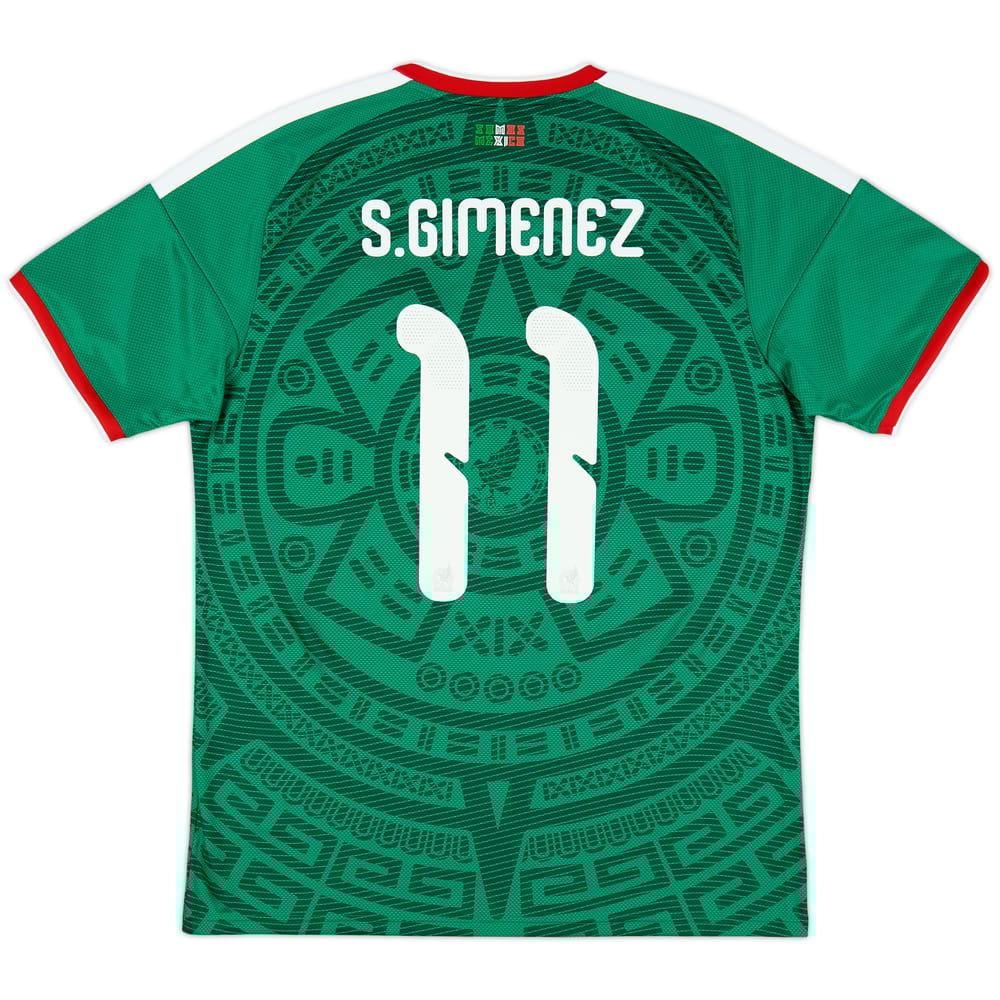 2026-27 Mexico Home Shirt S.Gimenez #11