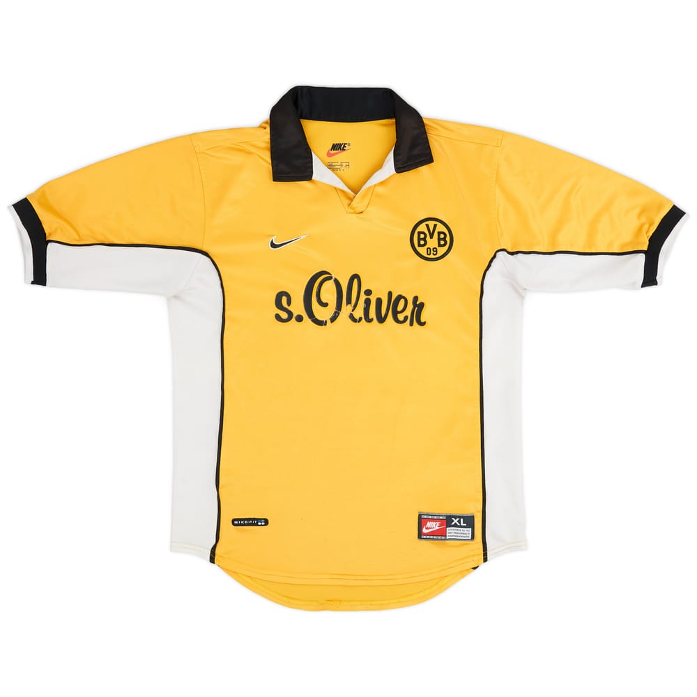1998-00 Borussia Dortmund Home Shirt - 5/10 - (XL.Boys)
