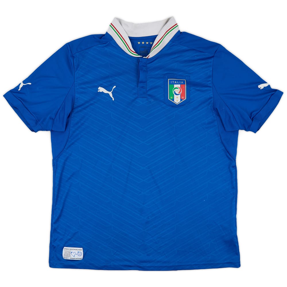 2012-13 Italy Home Shirt - 6/10 - (XL)
