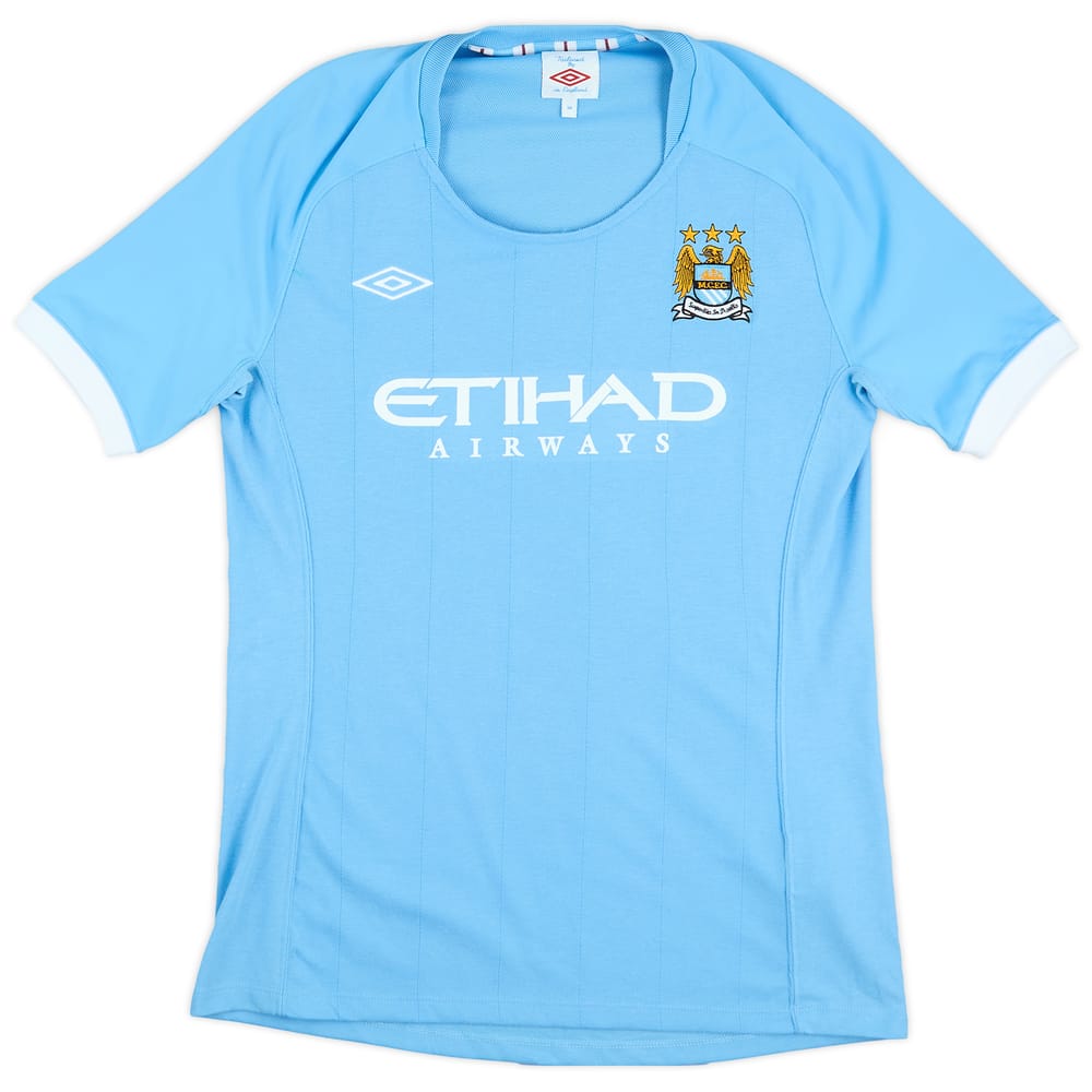 2010-11 Manchester City Home Shirt - 9/10 - (Women's S)