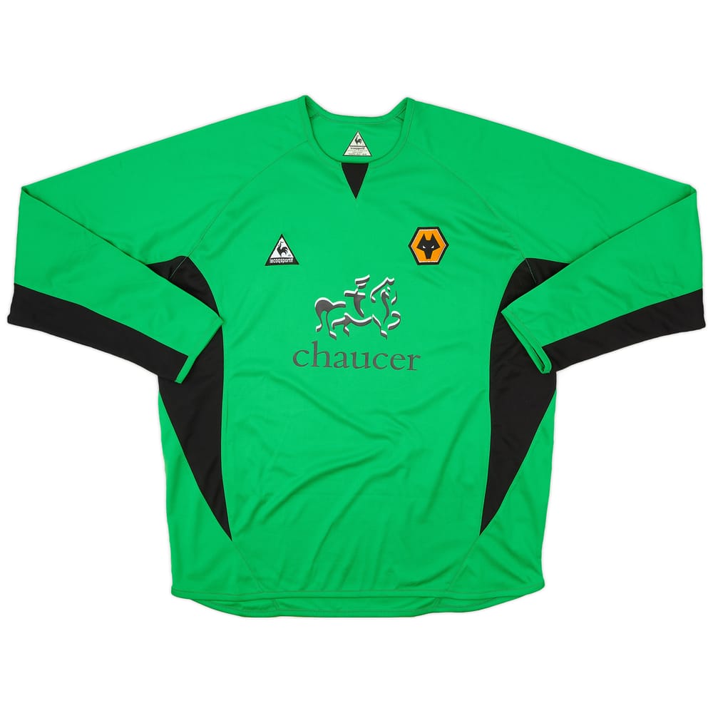 2004-05 Wolves GK Shirt - 8/10 - (L)