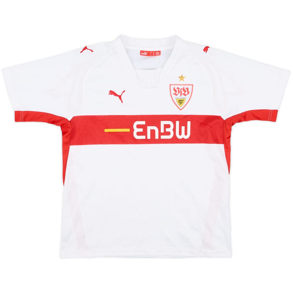 2007-08 Stuttgart Home Shirt - 7/10 - (M.Boys)