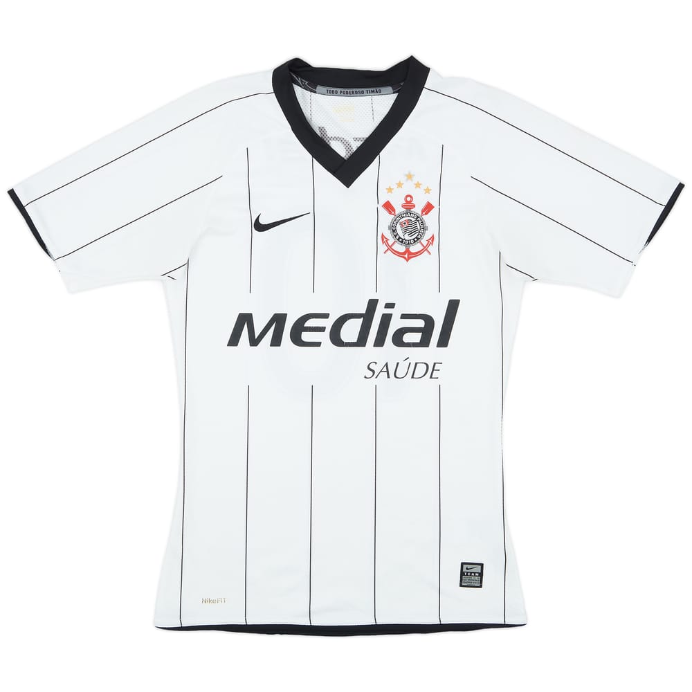 2008 Corinthians Home Shirt #10 - 7/10 - (S)