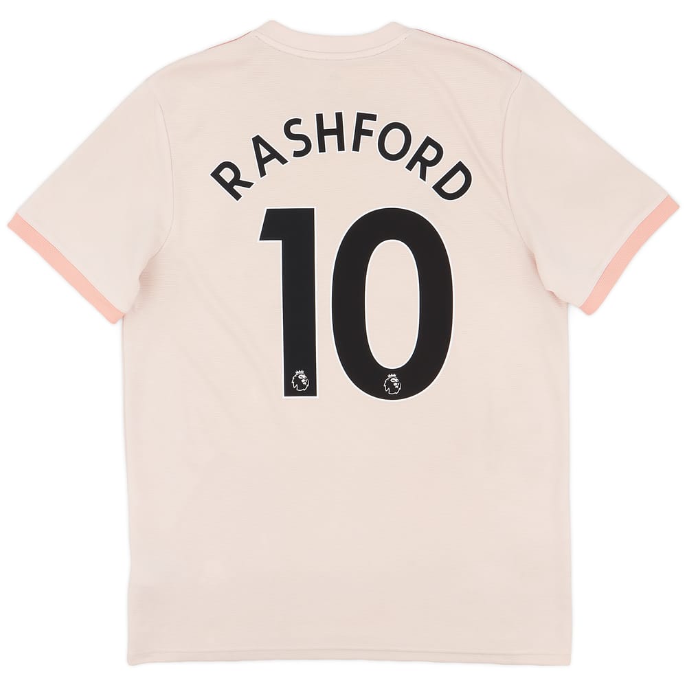 2018-19 Manchester United Away Shirt Rashford #10 - 6/10 - (L)