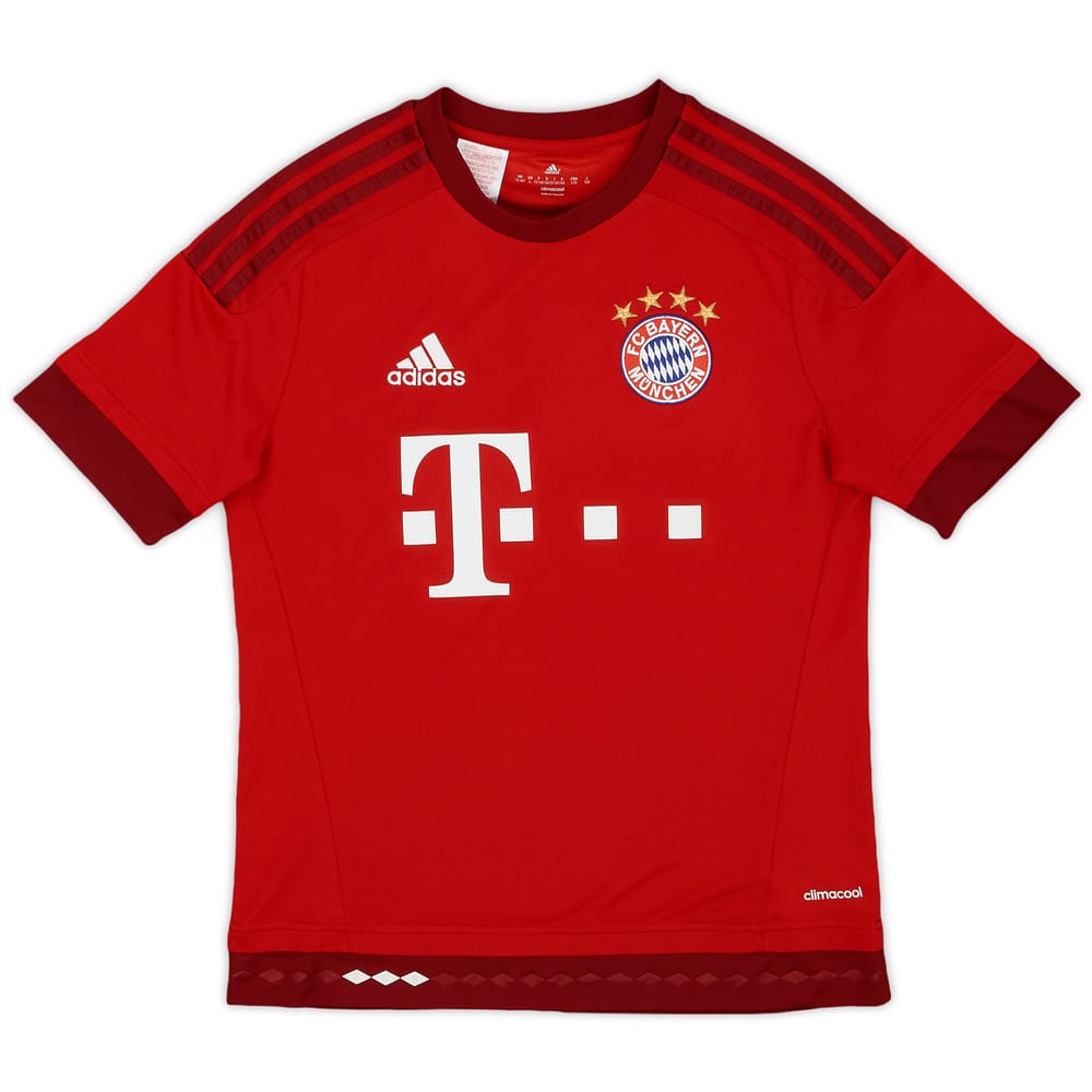 2015-16 Bayern Munich Home Shirt - 8/10 - (L.Boys)