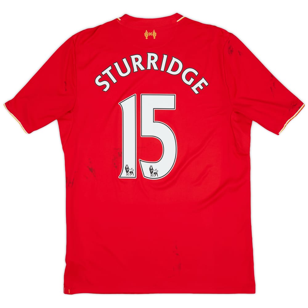 2015-16 Liverpool Home Shirt Sturridge #15 - 4/10 - (M)