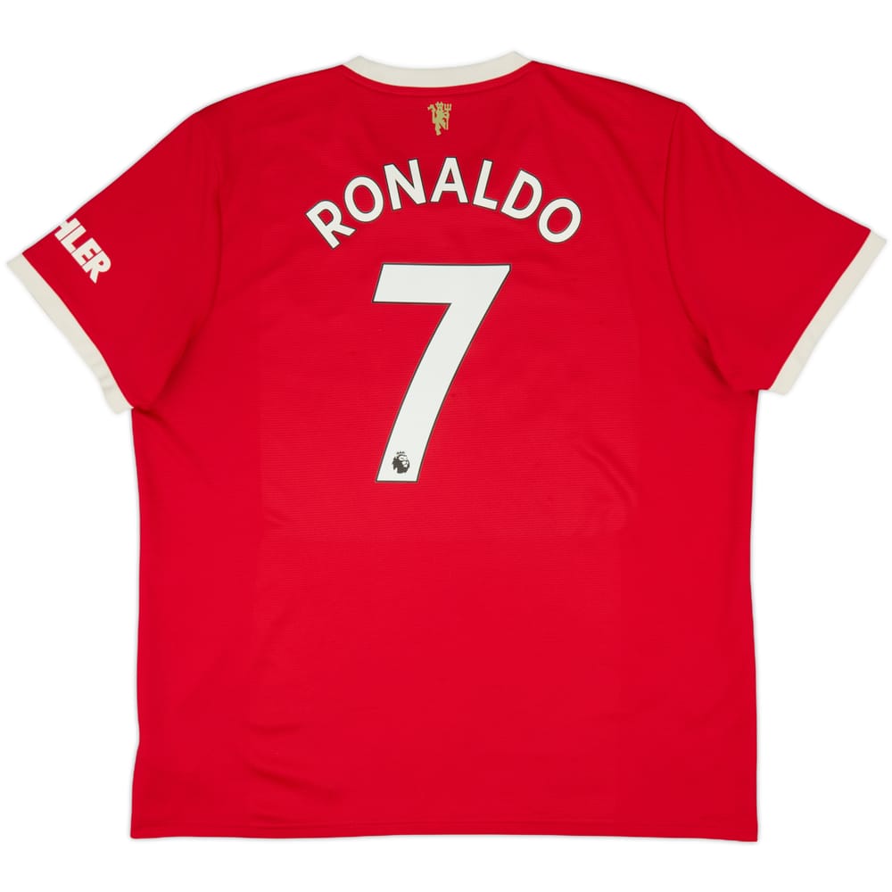 2021-22 Manchester United Home Shirt Ronaldo #7 - 6/10 - (XXL)