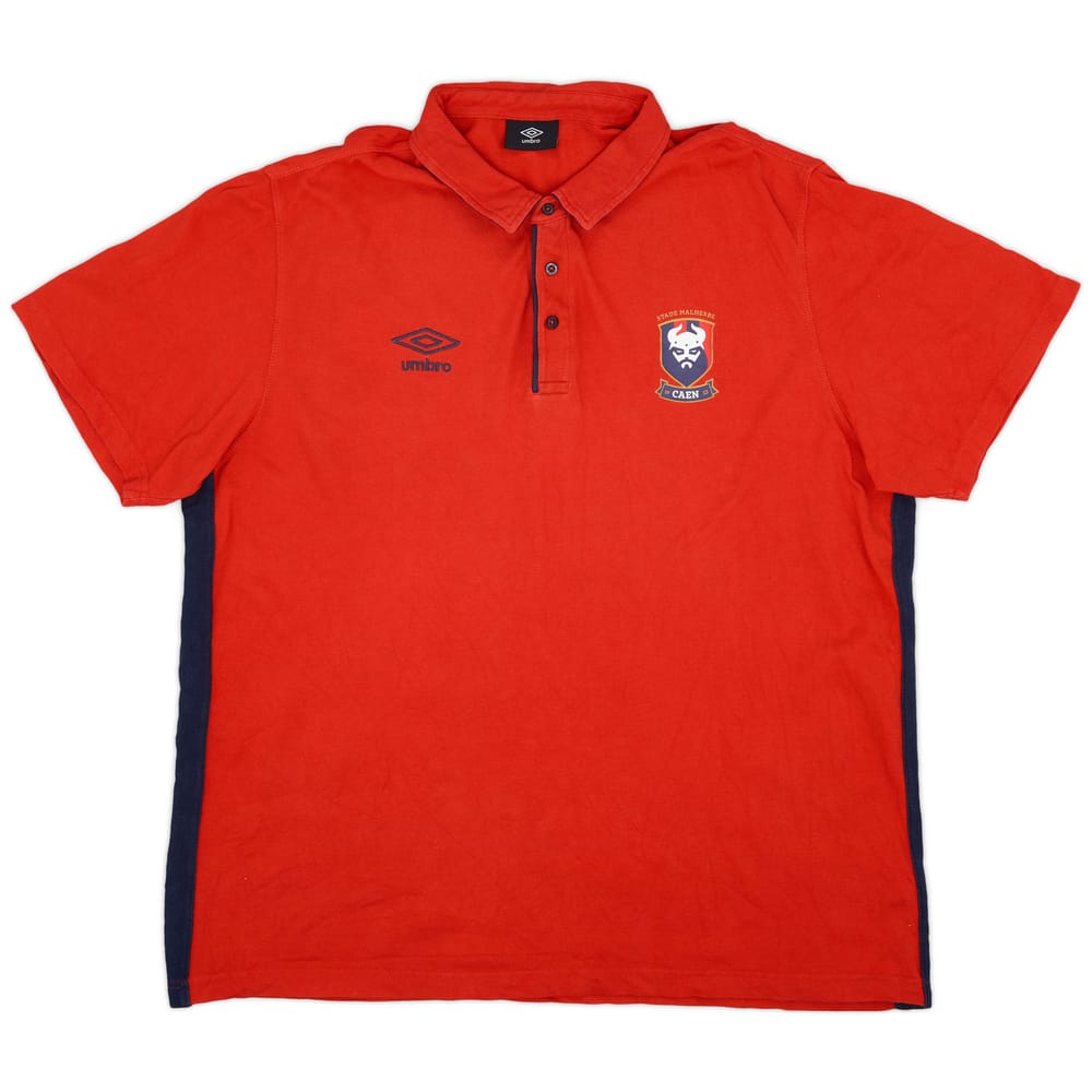 2017-18 Caen Umbro Polo Shirt - 9/10 - (XXL)