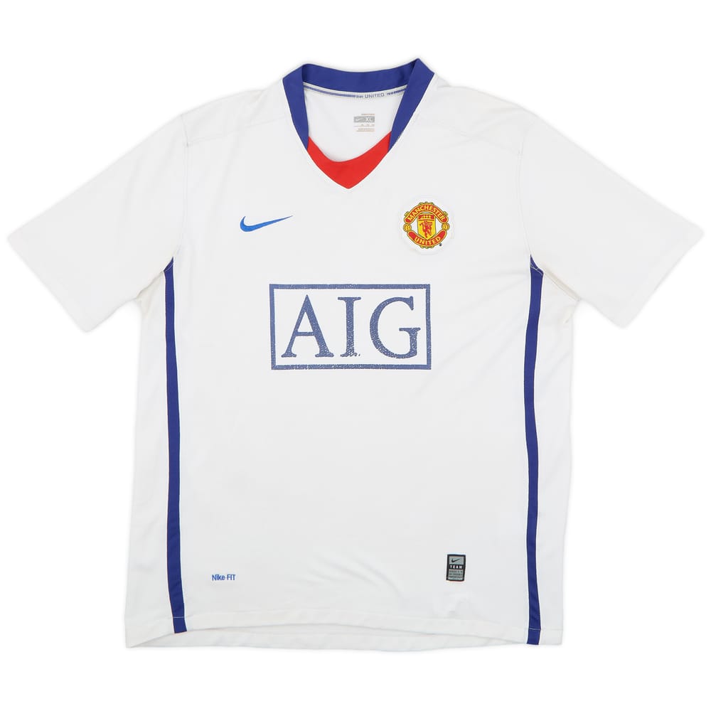 2008-10 Manchester United Away Shirt - 5/10 - (XL)