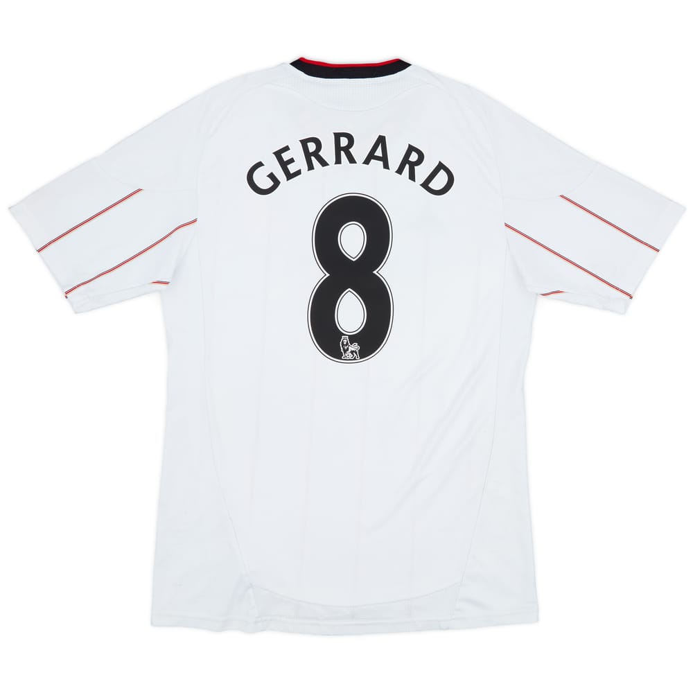 2010-11 Liverpool Away Shirt Gerrard #8 - 5/10 - (M)