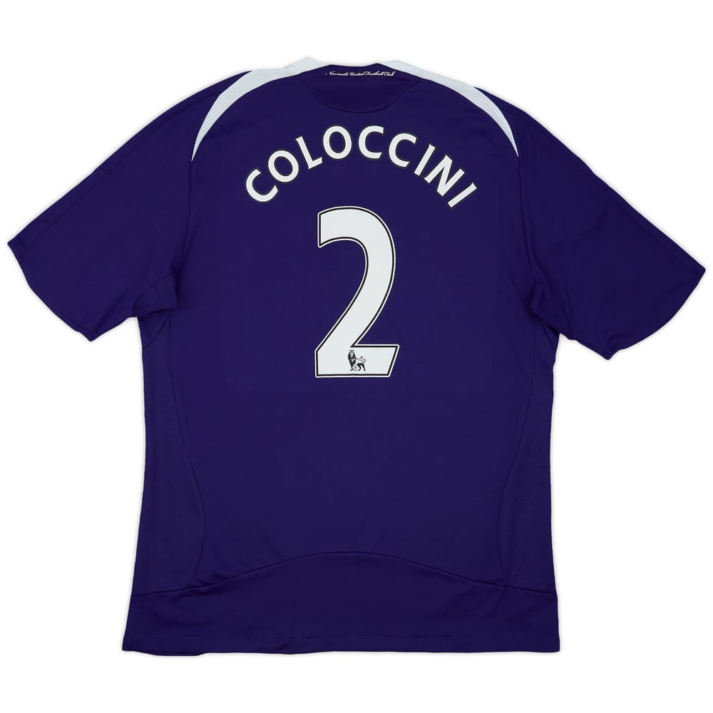 2008-09 Newcastle Away Shirt Coloccini #2 - 9/10 - (L)