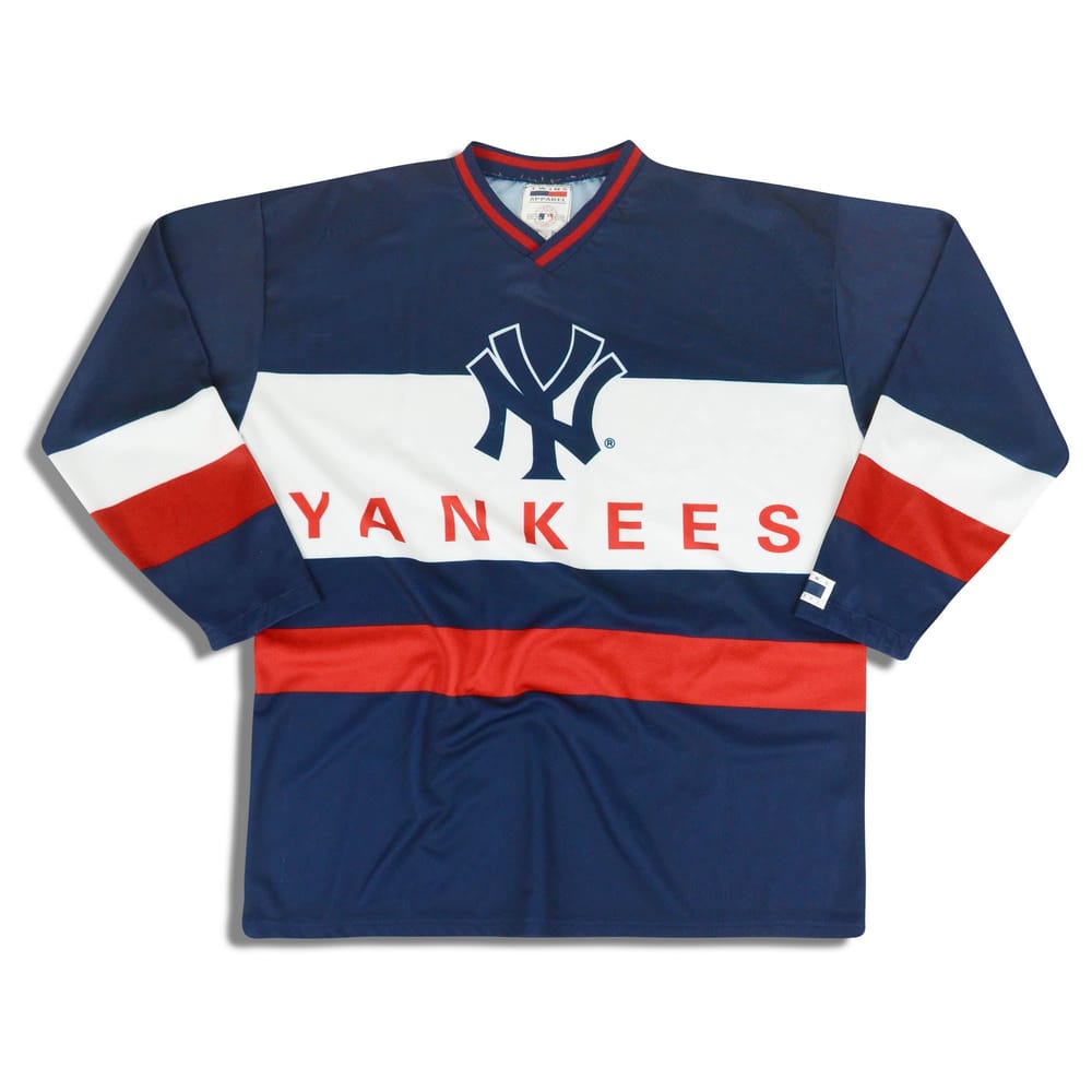 1996 New York Yankees Twins Apparel L/S Top M