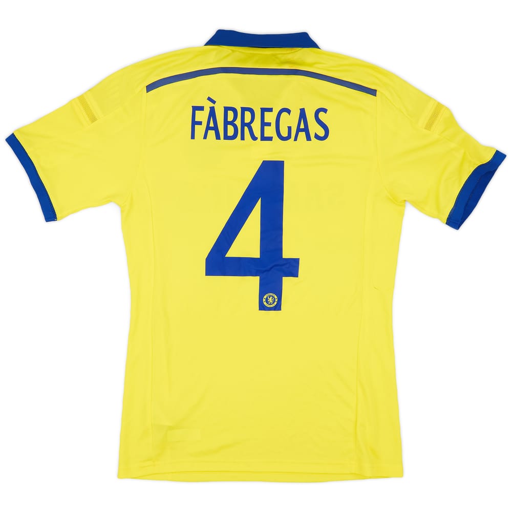 2014-15 Chelsea Player Issue Champions League Away Shirt Fabregas #4