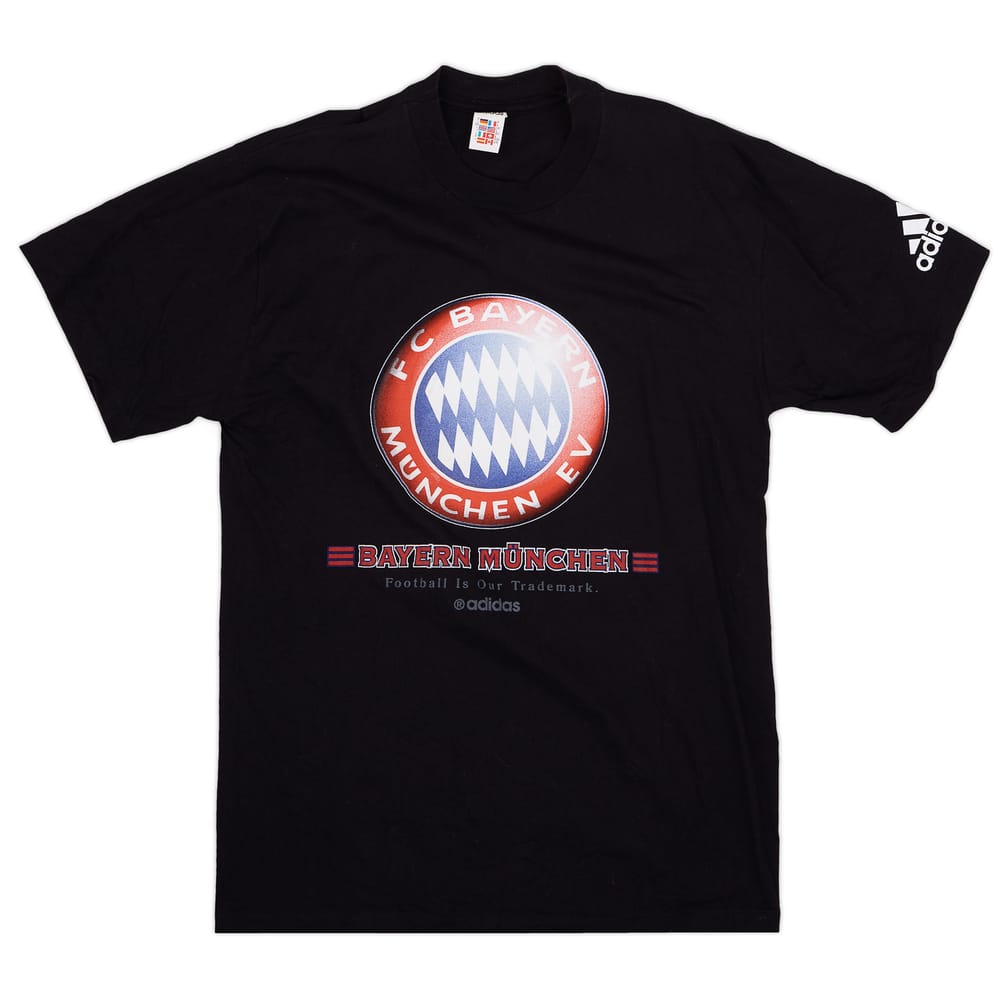 1997-98 Bayern Munich adidas Graphic Tee - 6/10 - (L)