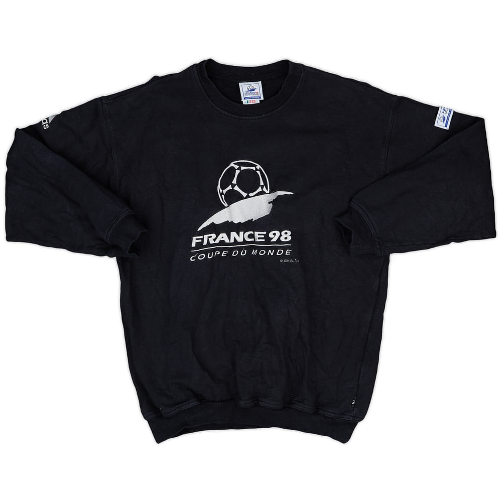 1998 France adidas 'Coupe du Monde' Sweat Top - 8/10 - (M)