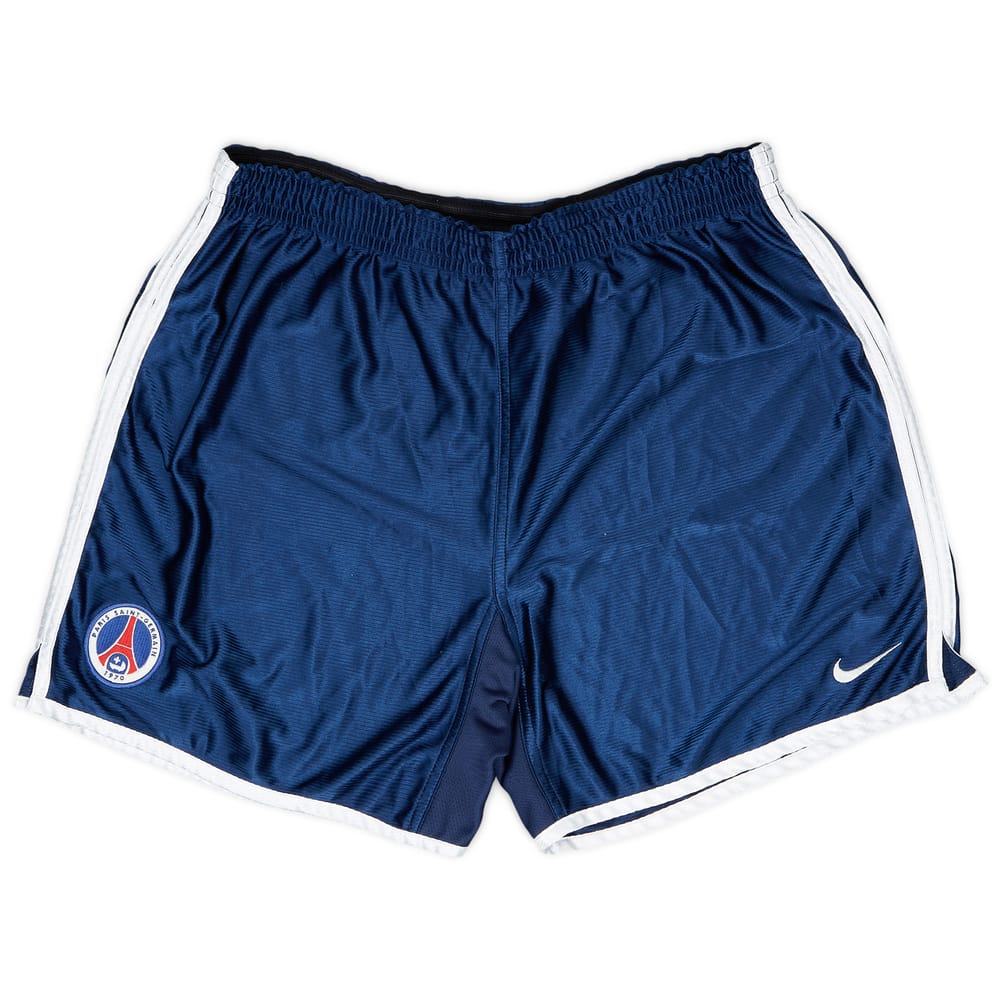 2001-02 Paris Saint-Germain Home Shorts - 9/10 - (L)