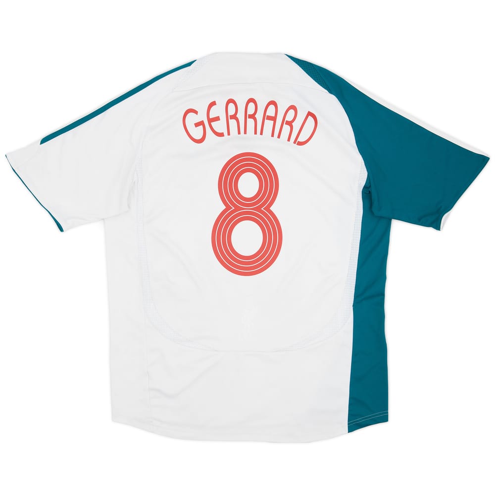 2006-07 Liverpool Third Shirt Gerrard #8 - 5/10 - (L)