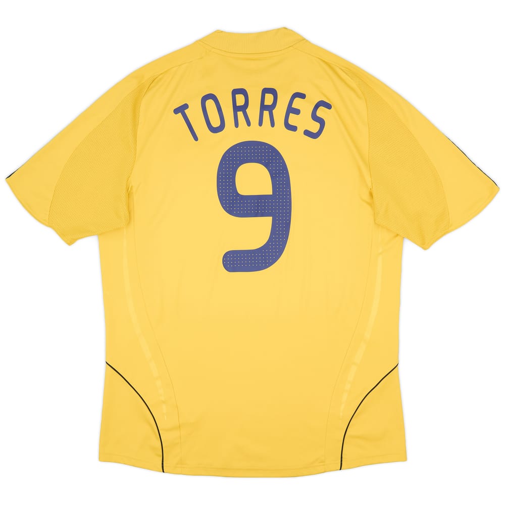 2008-10 Spain Away Shirt Torres #9 - 8/10 - (XL)