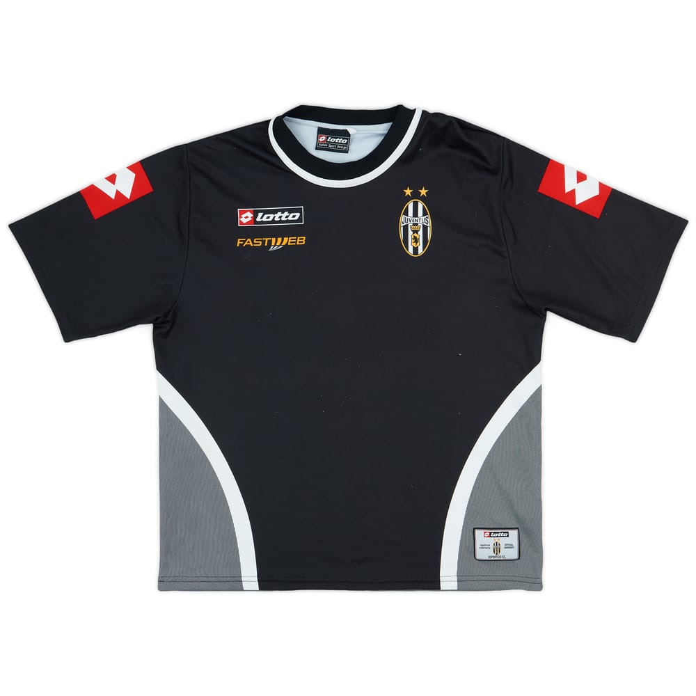 2001-02 Juventus Lotto Training Shirt - 8/10 - (M/L)