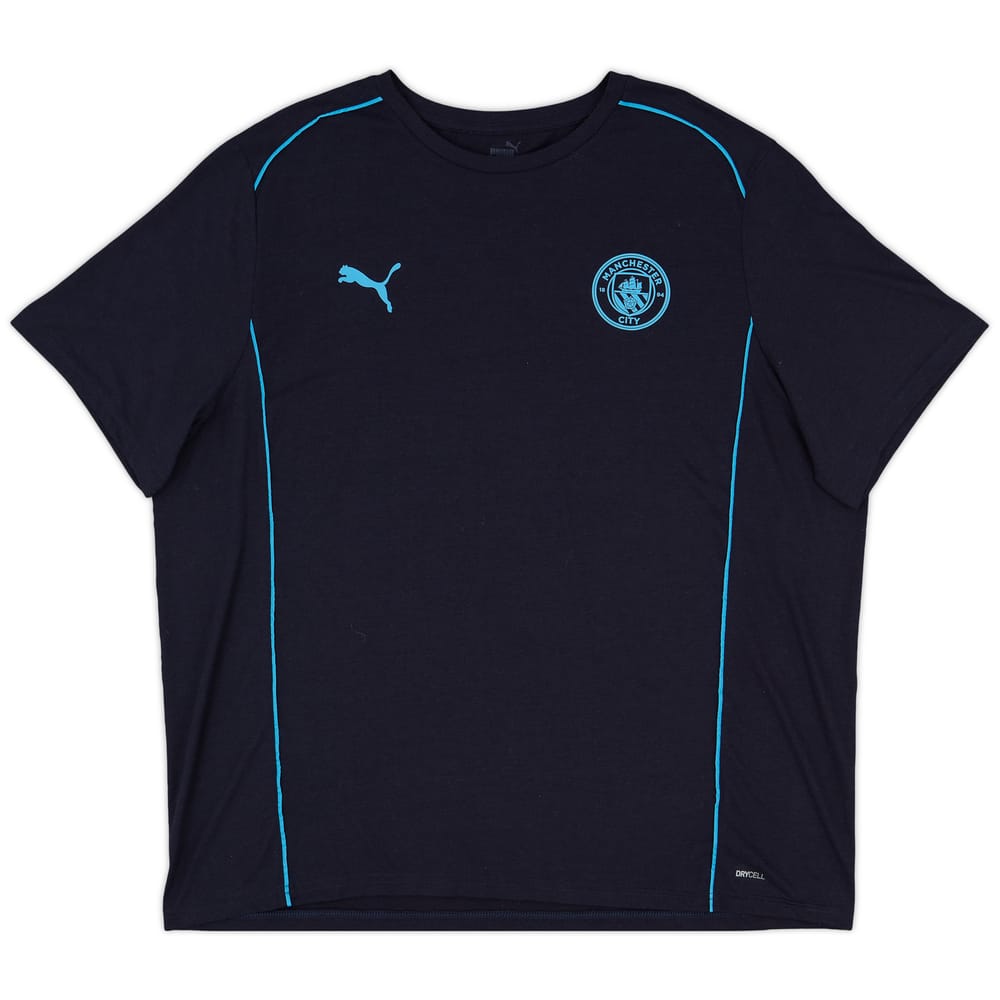 2023-24 Manchester City Puma Cotton Tee - 8/10 - (XXL)