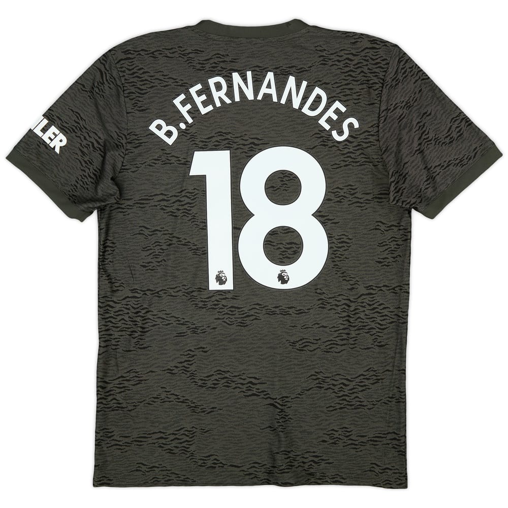 2020-21 Manchester United Away Shirt B.Fernandes #18 - 6/10 - (M)